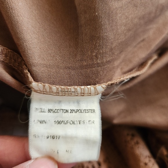 Vtg Solitaire Maxi Skirt Womens S Lace Tiered Western Cowgirl Gypsy Boho Brown - Picture 13 of 14